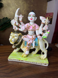 Original Marble Dust Durga Ji Vigrah
