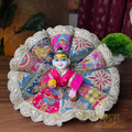 Premium Embriordry Multy Colour Coupy Ladoo Gopal Dress