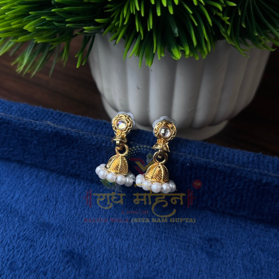 Premium Golden Jhumki