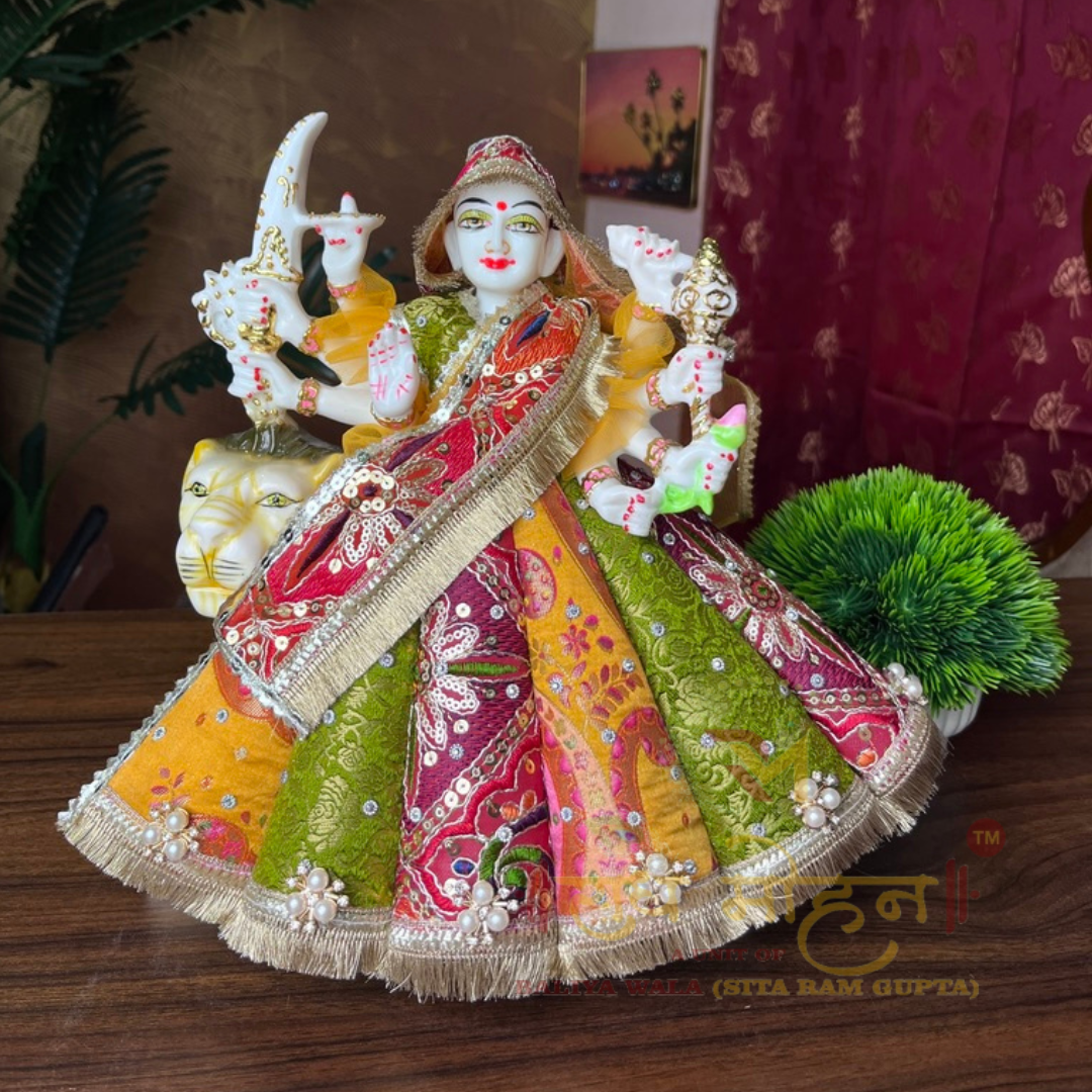 Premium Muilty Colour Embroidery Coupy Lehnga Dress