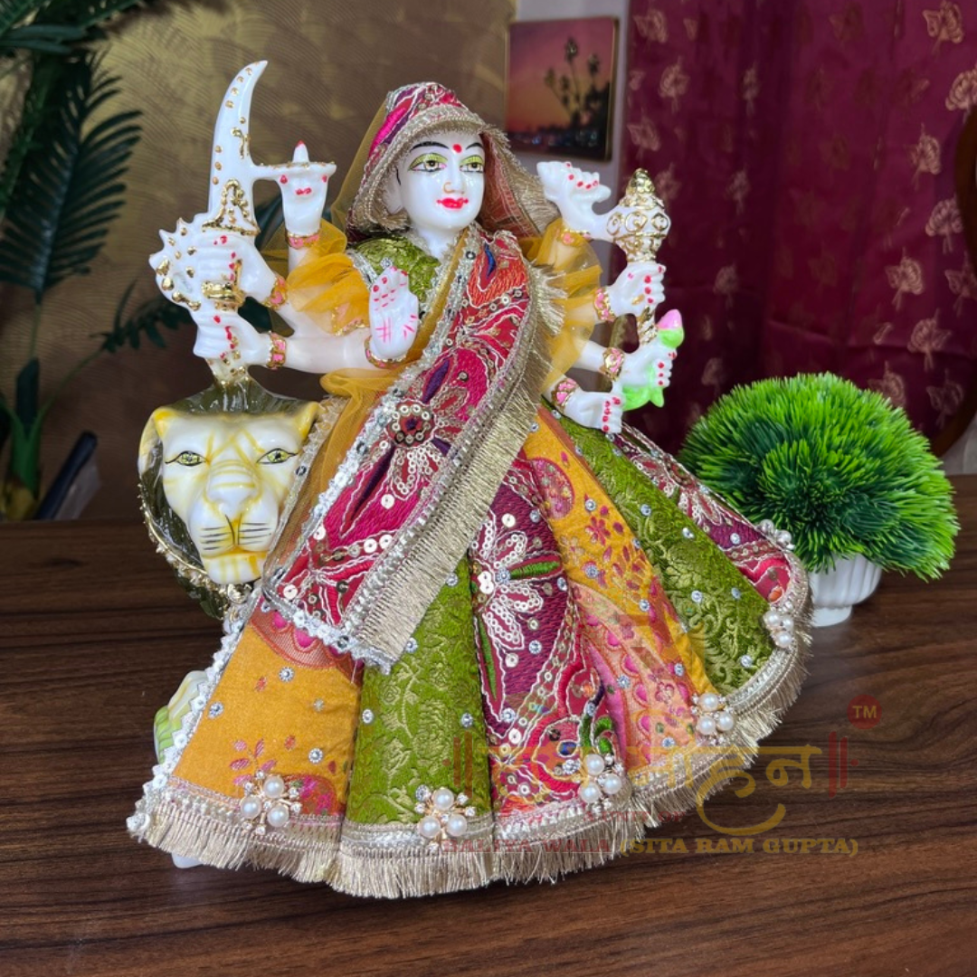 Premium Muilty Colour Embroidery Coupy Lehnga Dress