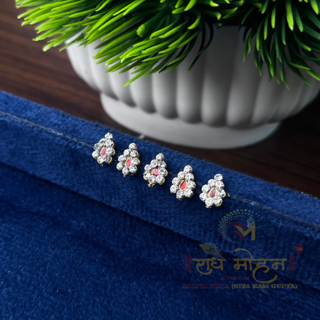 Premium Jarkan (Stone) Tilak For Both Female & Male God In Pack Of 5