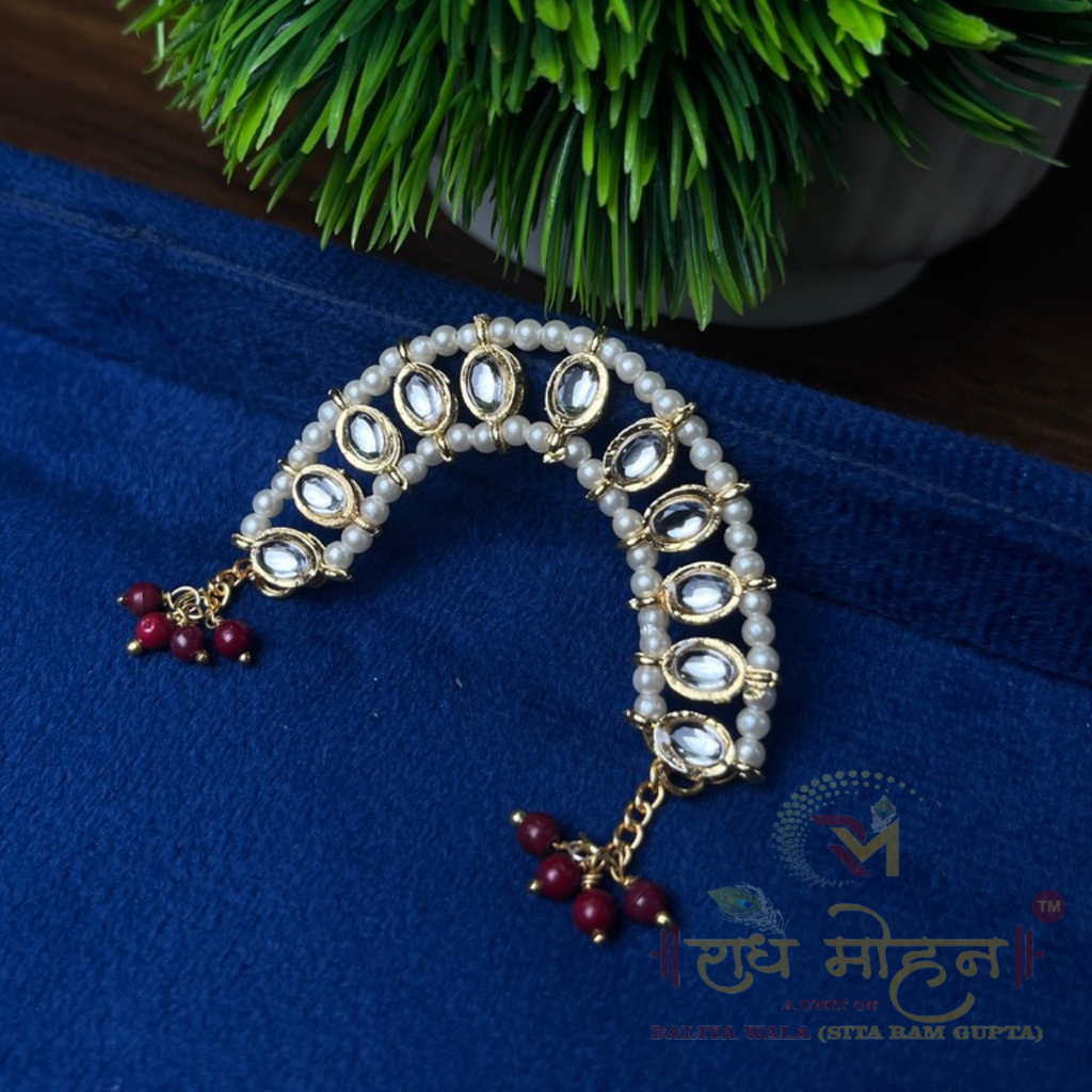 Premium Kundan & Pote Chandrika/Tiara