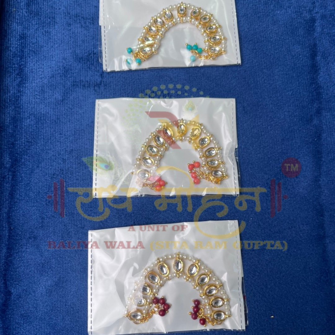 Premium Kundan & Pote Chandrika/Tiara