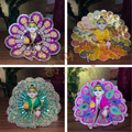 4Pcs Embriodry Ladoo Gopal Dress Combo In Random Design & Colour
